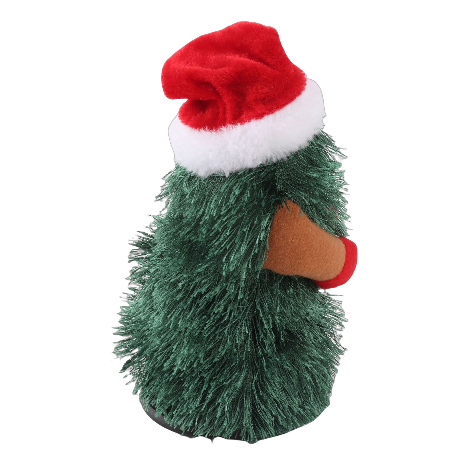Singing Dancing Xmas Tree Cute Interesting Rotating Electric Plush Xmas Tree view 4