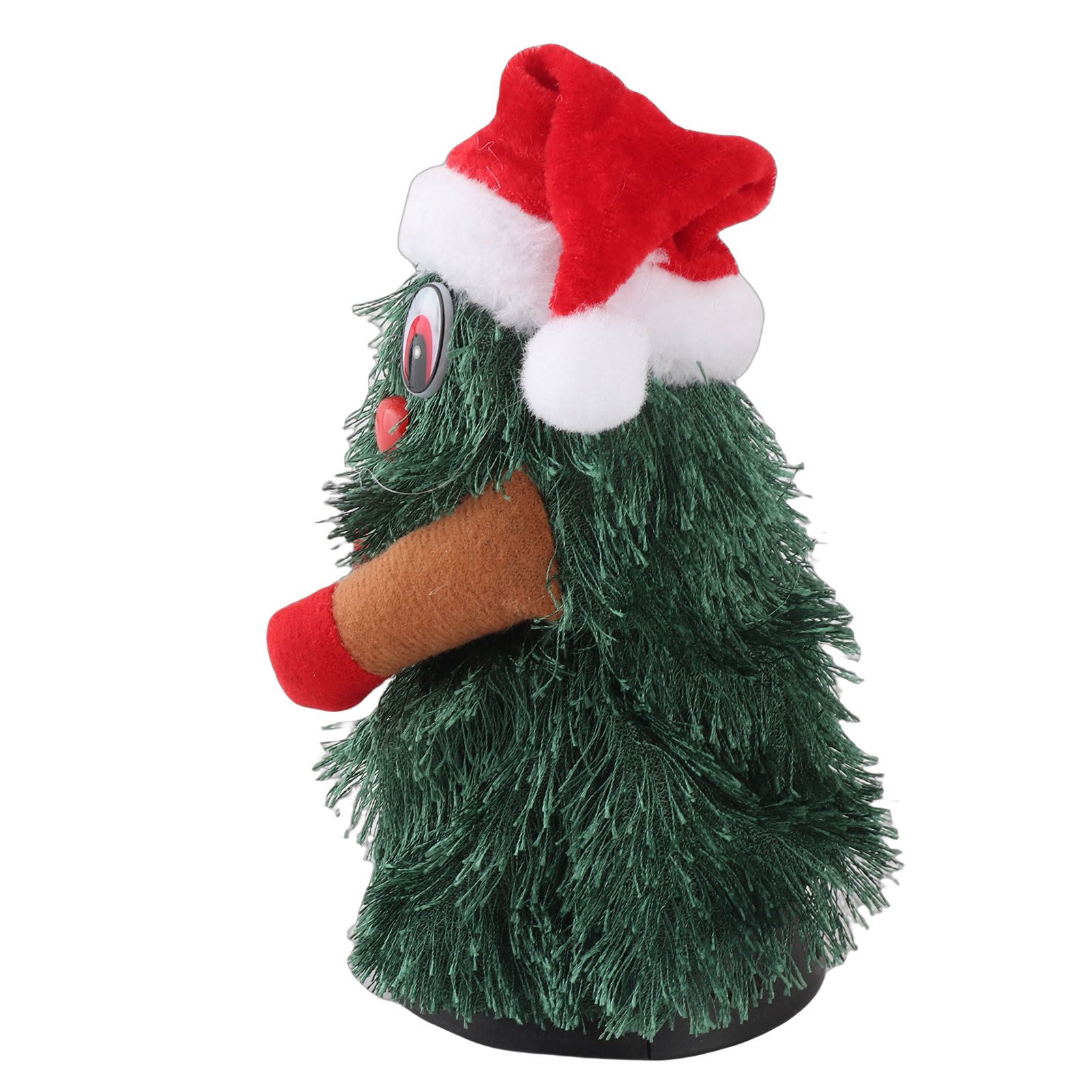Singing Dancing Xmas Tree Cute Interesting Rotating Electric Plush Xmas Tree view 7