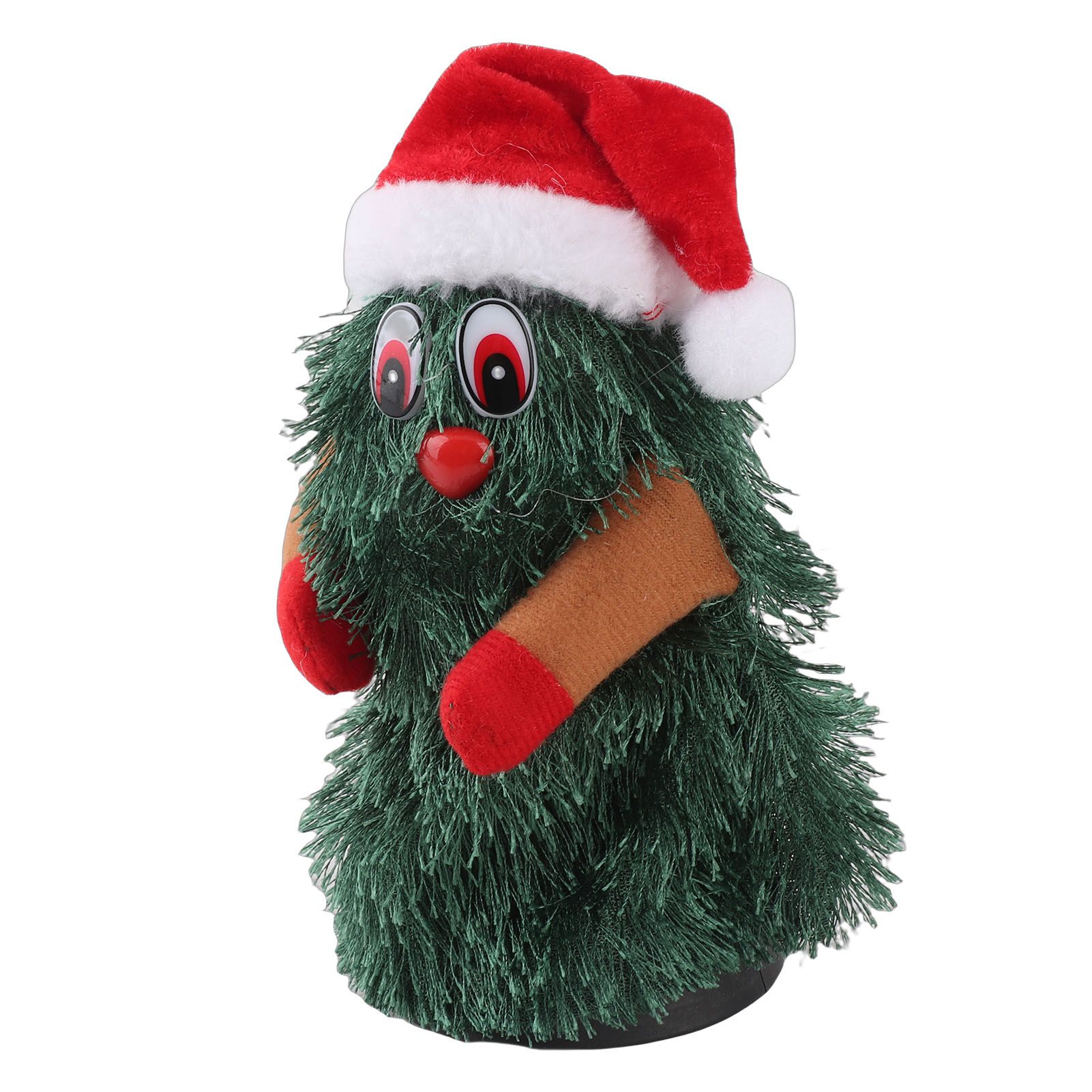 Singing Dancing Xmas Tree Cute Interesting Rotating Electric Plush Xmas Tree view 8