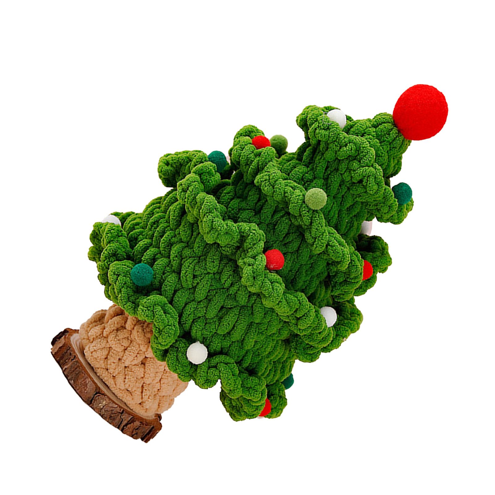 Handmade Knit Tree Adorable Hand Woven Festival Tree Ornaments Multipurpose view 4
