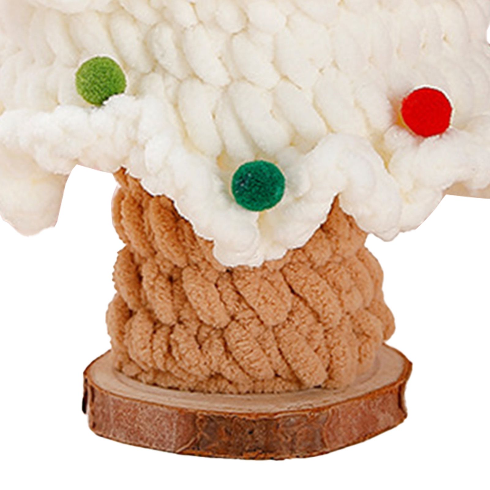 Handmade Knit Tree Adorable Hand Woven Festival Tree Ornaments Multipurpose view 2