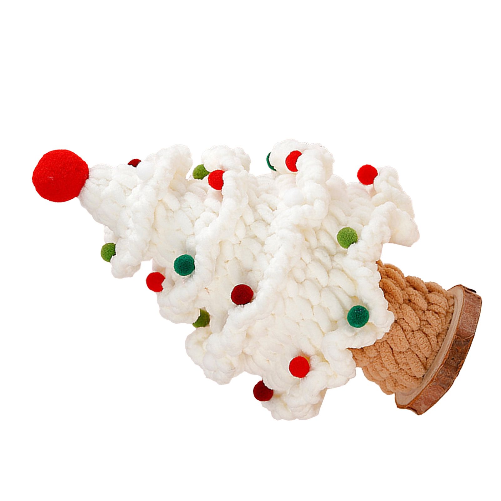 Handmade Knit Tree Adorable Hand Woven Festival Tree Ornaments Multipurpose view 4
