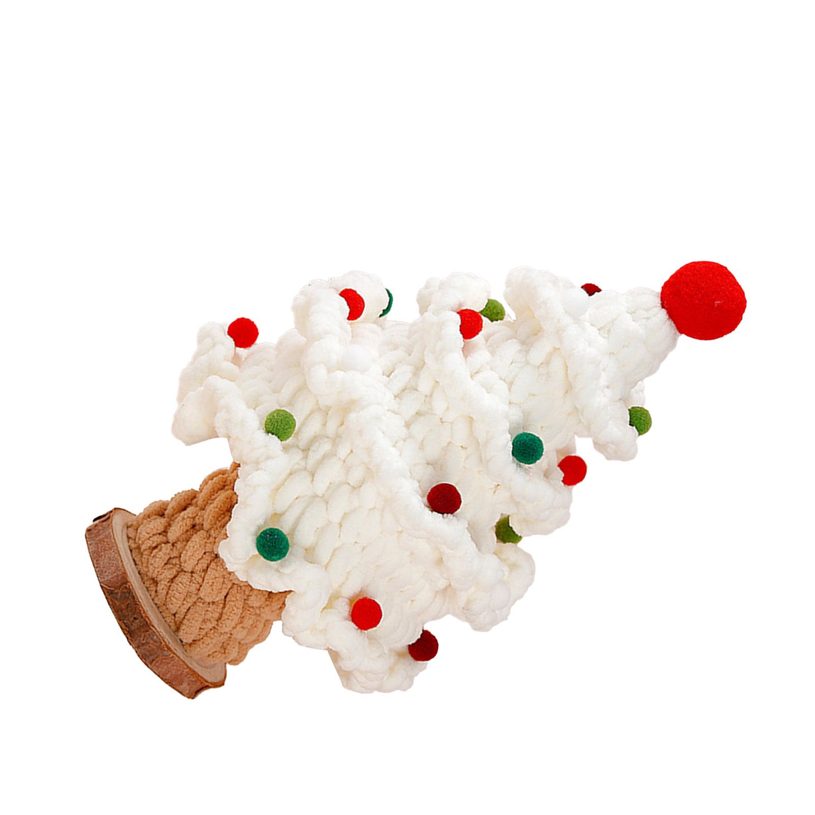 Handmade Knit Tree Adorable Hand Woven Festival Tree Ornaments Multipurpose view 6