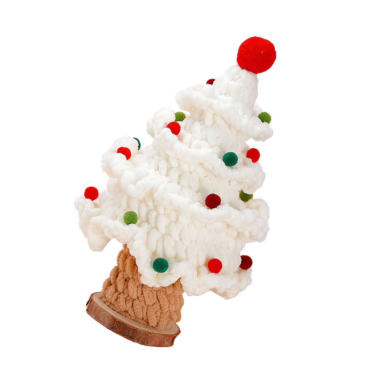 Handmade Knit Tree Adorable Hand Woven Festival Tree Ornaments Multipurpose view 8