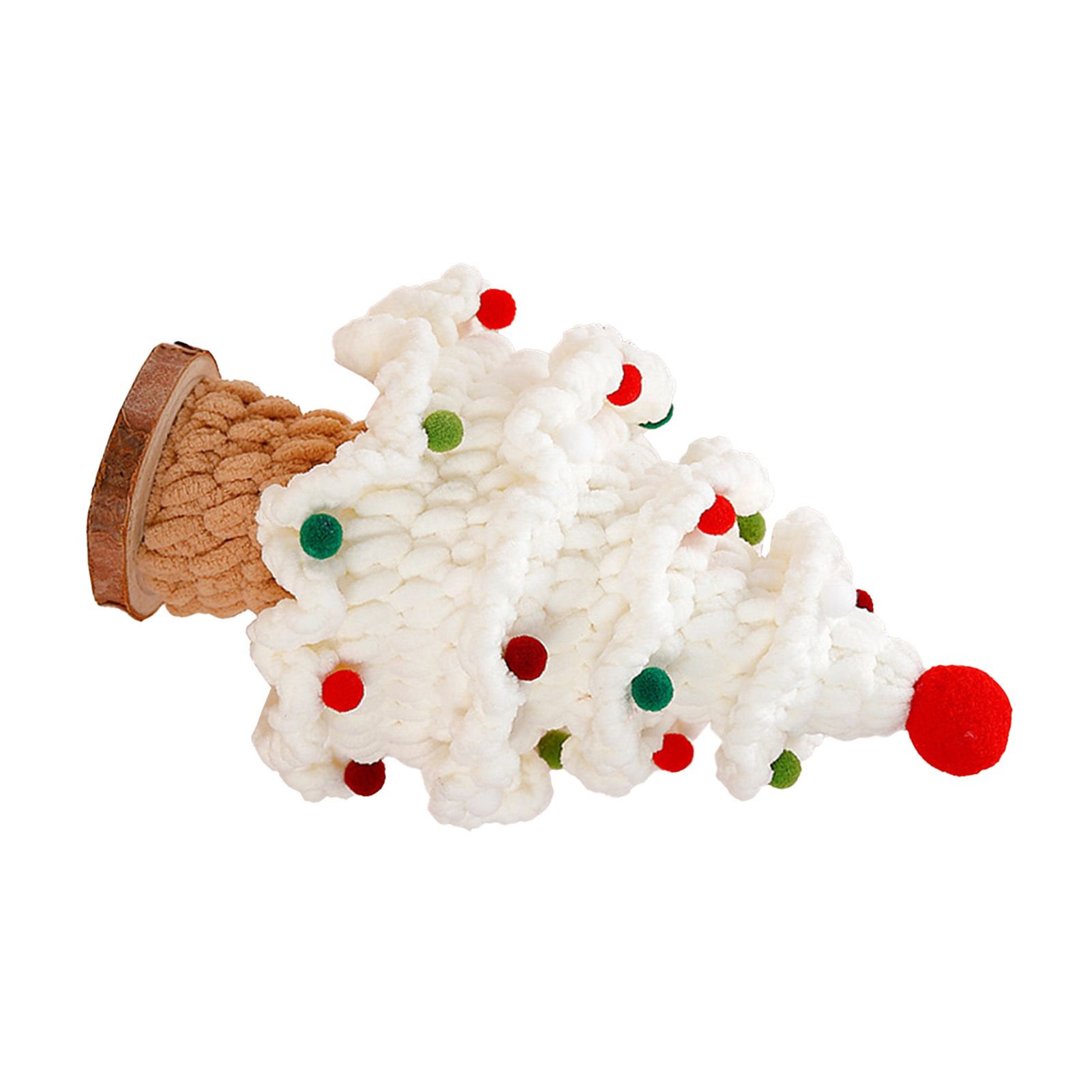 Handmade Knit Tree Adorable Hand Woven Festival Tree Ornaments Multipurpose view 9