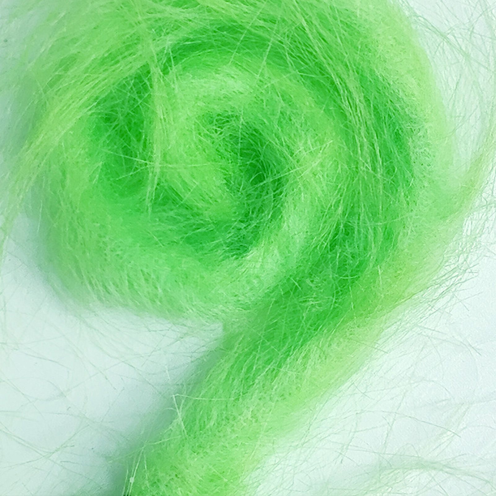 Xmas Tree Furry Picks Green Xmas Tree Topper Furry Spiral Curly Stems Ornament view 5