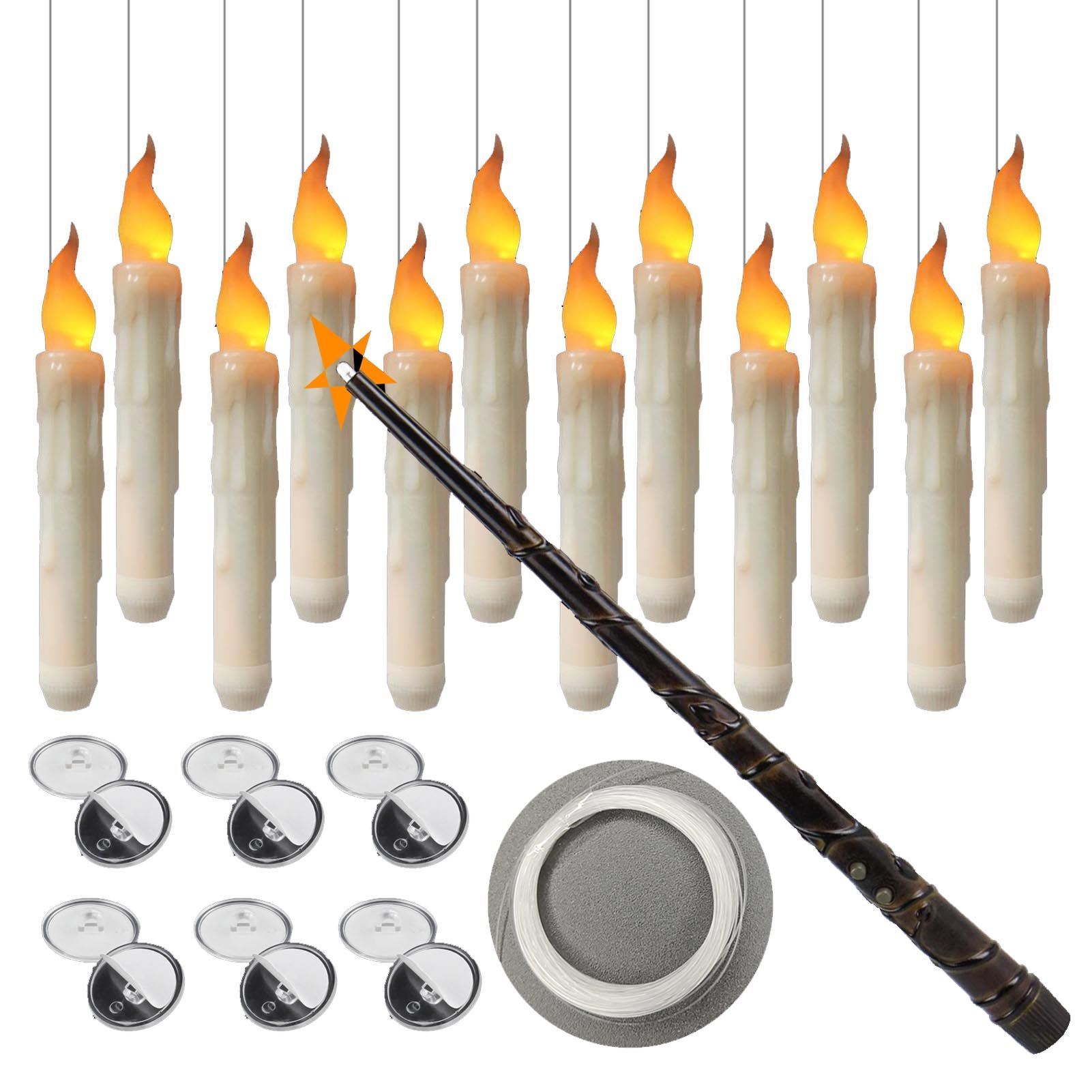 Floating Candle Innovative Holiday Decoration LED Hanging Window Candle with view 3