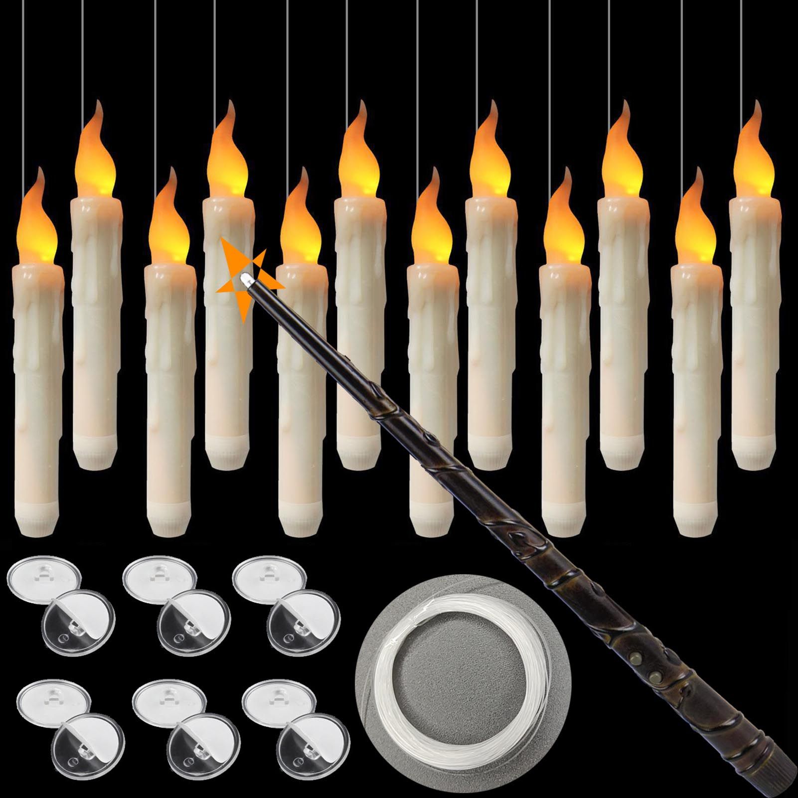 Floating Candle Innovative Holiday Decoration LED Hanging Window Candle with view 9