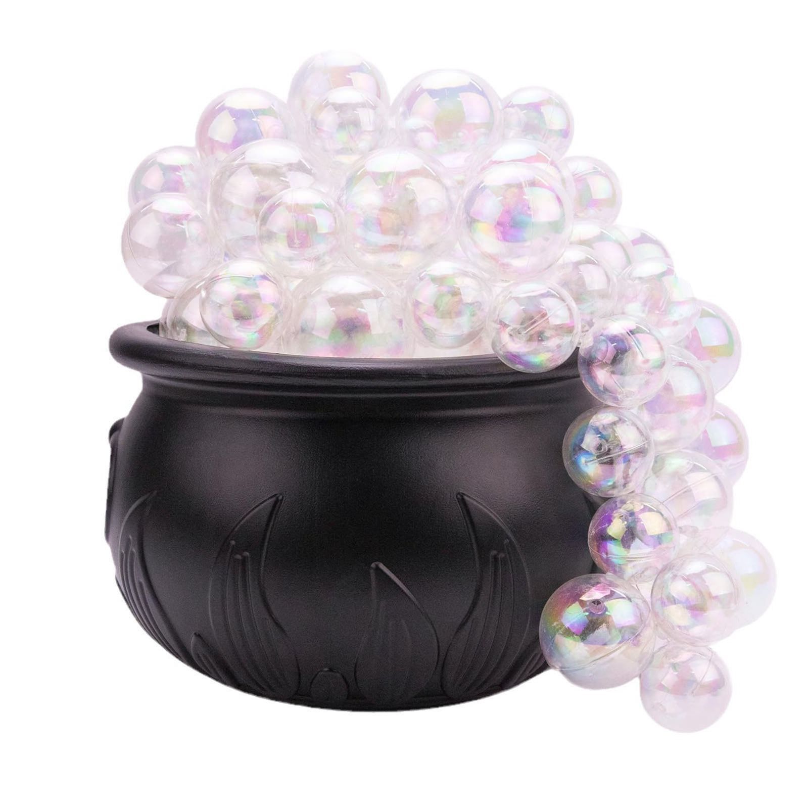 Purple Bubble Witch Jar Candy Jar Vintage Plastic Bubbling Cauldron Festival view 3
