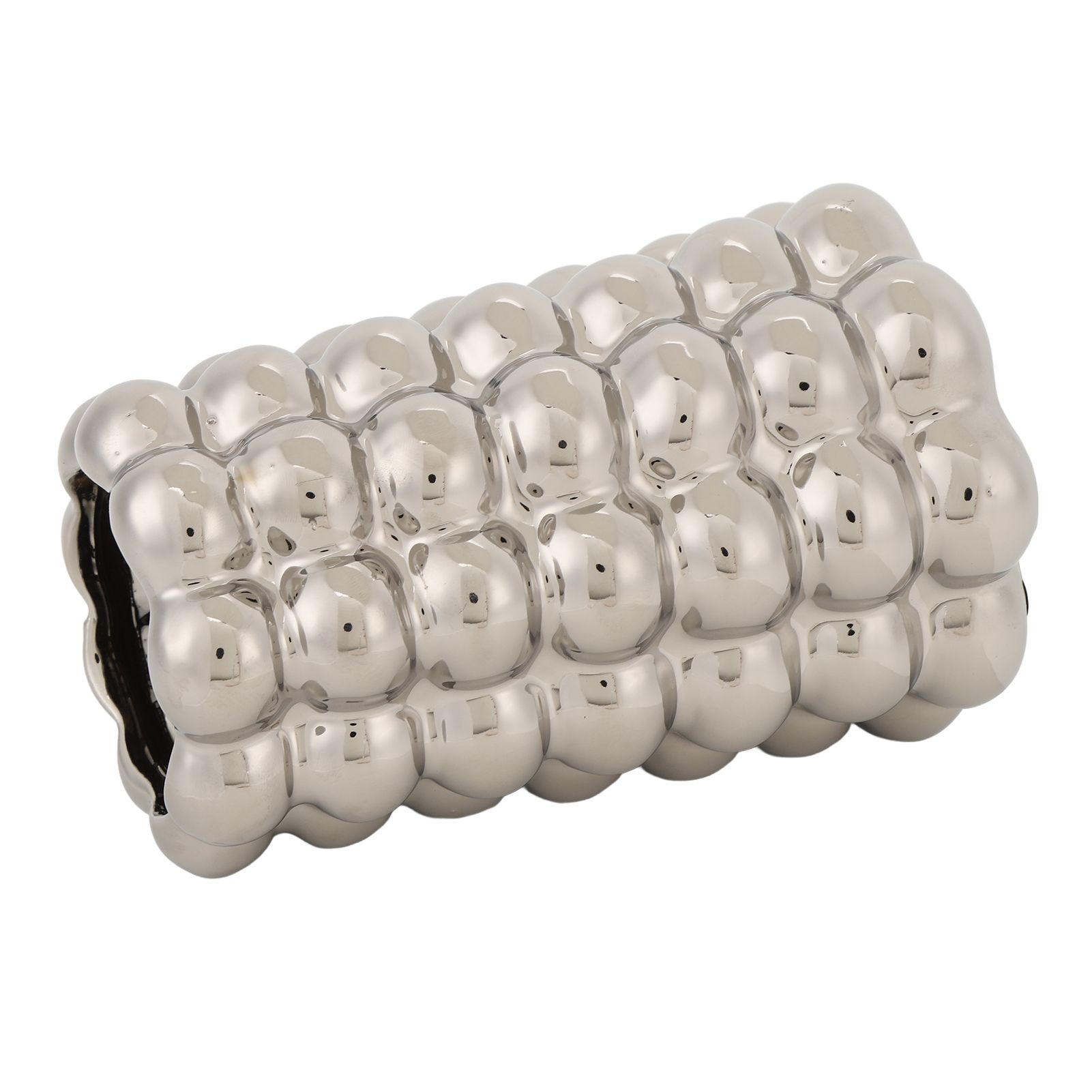 Plating Bubble Ceramic Vase Decorative Light Luxury Unique Bubble Flower Pot view 10