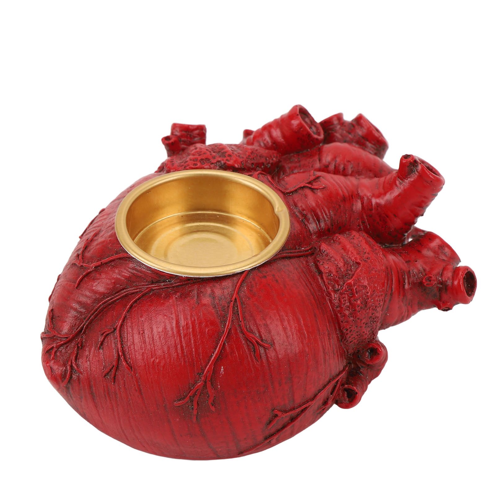 Horror Candle Holder Decor Gothic Style Resin Ornament for Holiday Party view 3