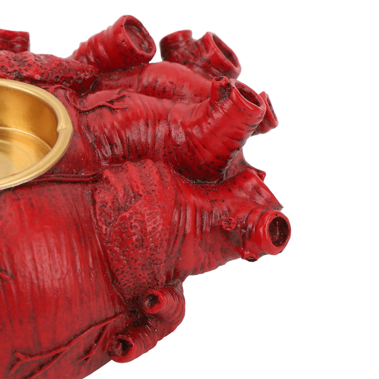 Horror Candle Holder Decor Gothic Style Resin Ornament for Holiday Party view 5