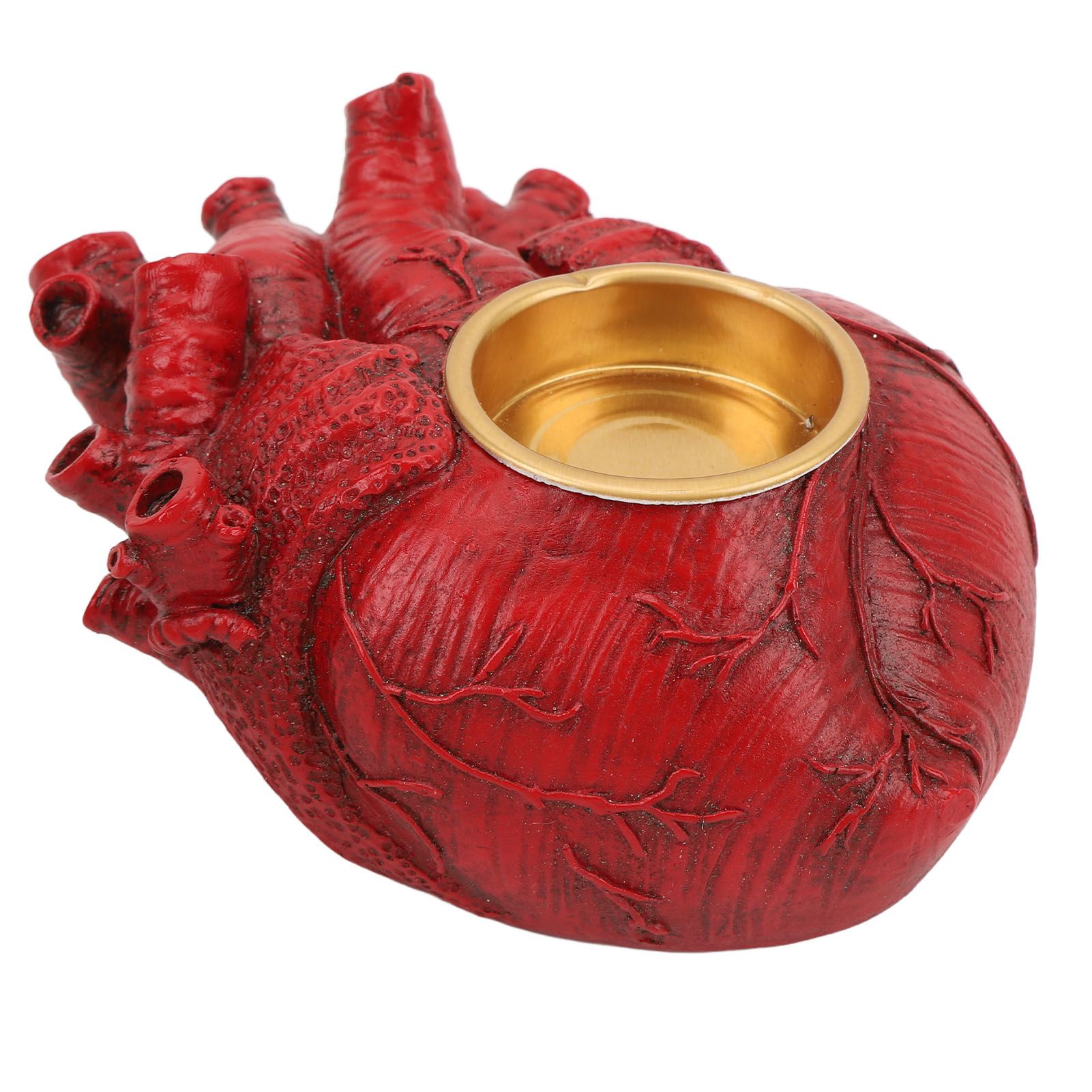 Horror Candle Holder Decor Gothic Style Resin Ornament for Holiday Party view 12