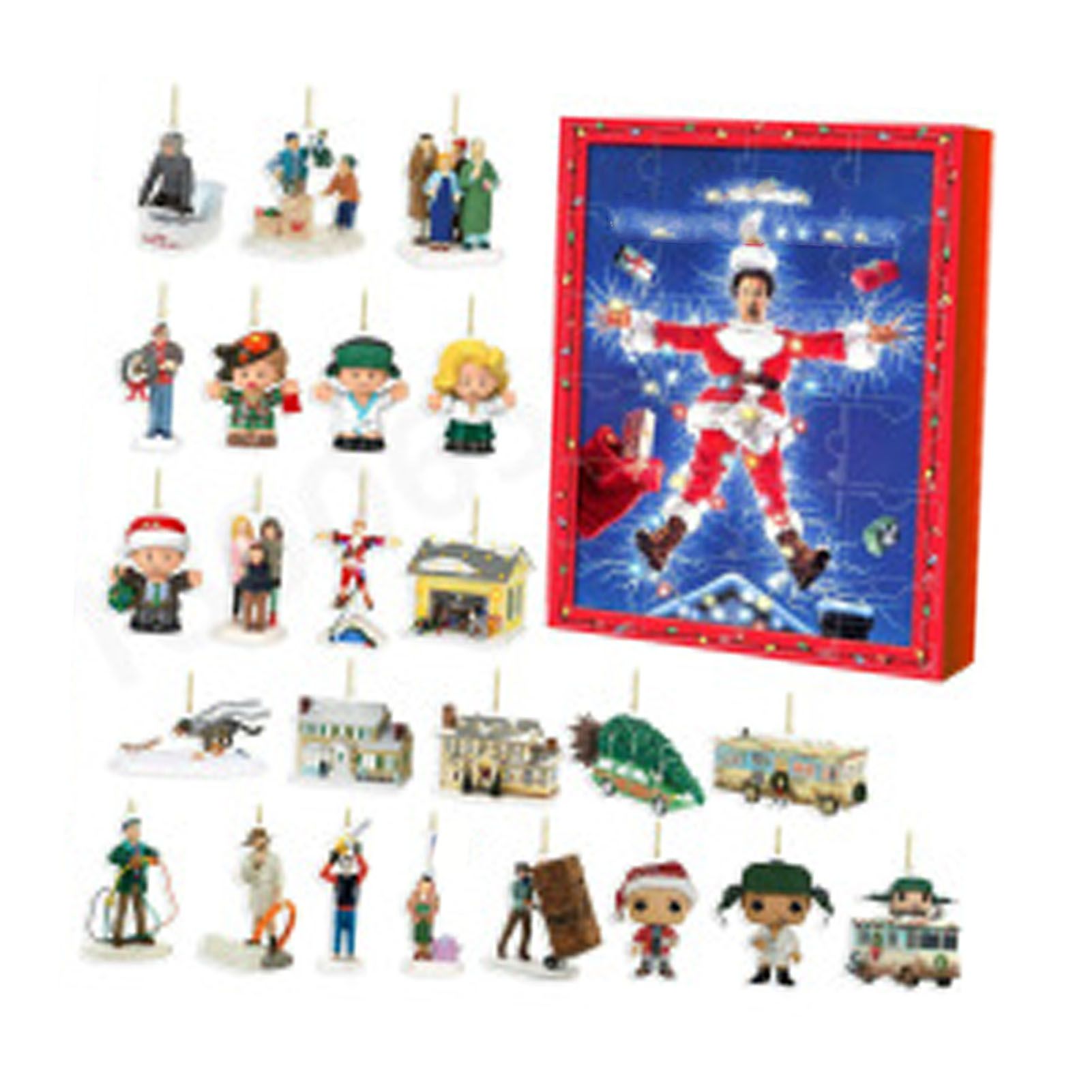Xmas Advent Calendar Figures Blind Box Acrylic Delicate Cute Xmas Statues view 8