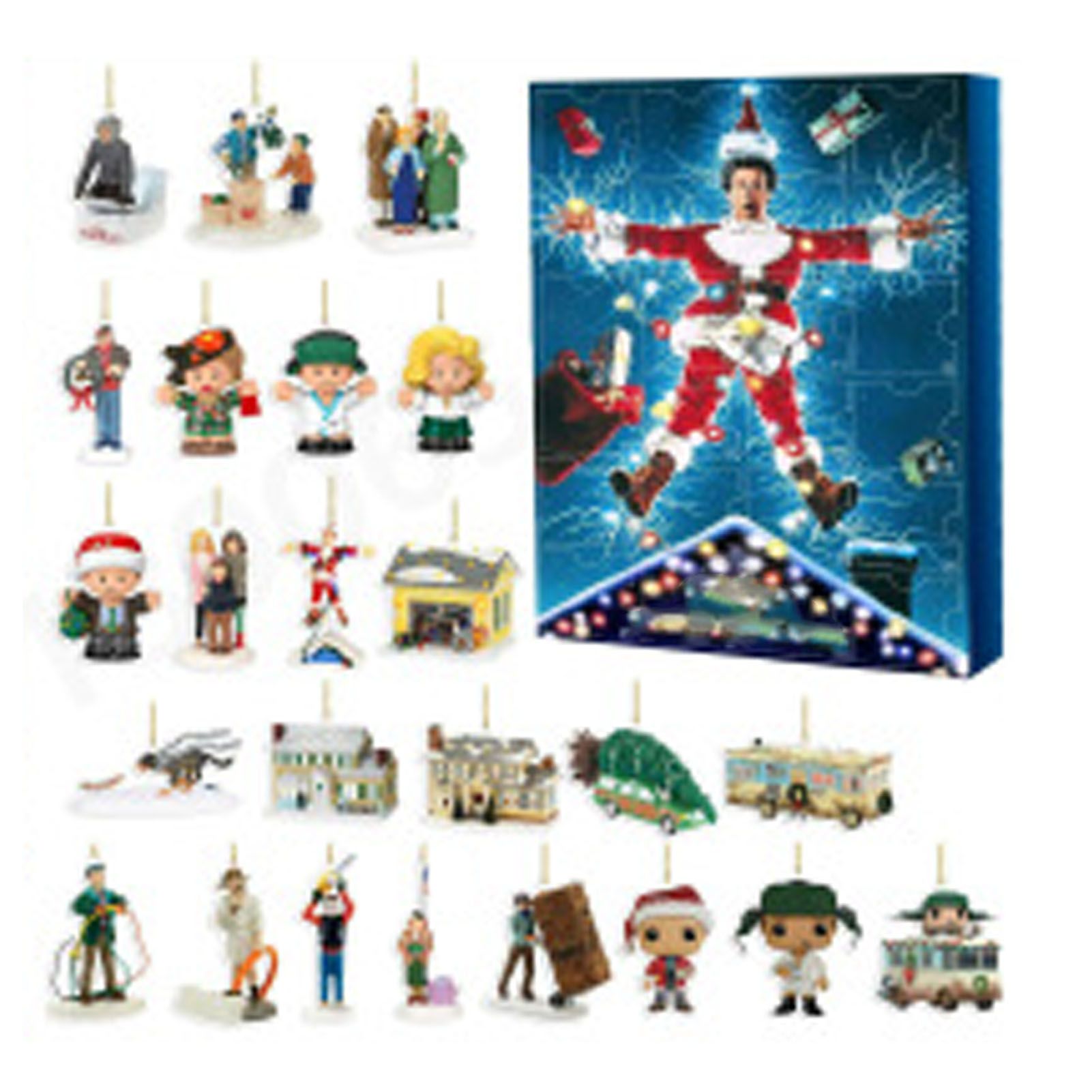 Xmas Advent Calendar Figures Blind Box Acrylic Delicate Cute Xmas Statues view 3