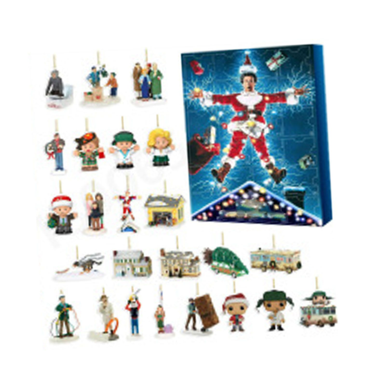 Xmas Advent Calendar Figures Blind Box Acrylic Delicate Cute Xmas Statues view 4