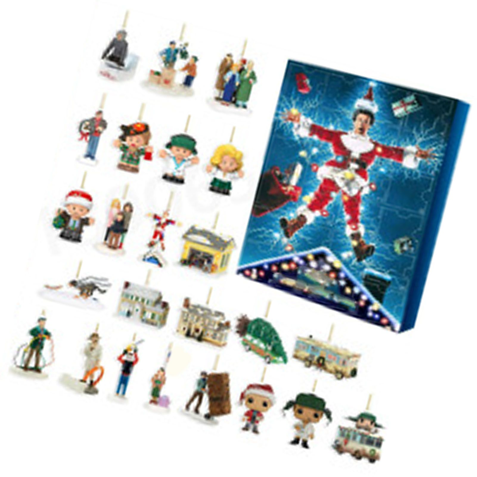 Xmas Advent Calendar Figures Blind Box Acrylic Delicate Cute Xmas Statues view 6