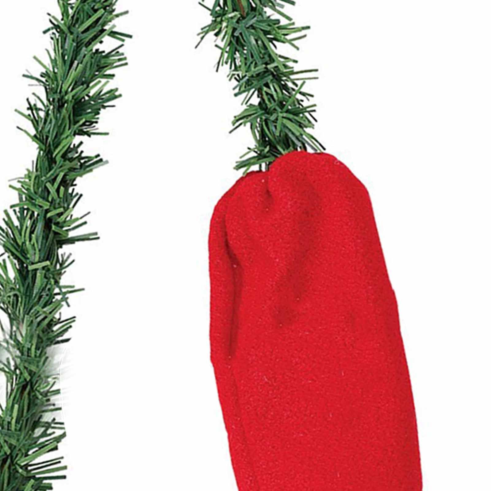 Xmas Tree Decorations Head Arm Leg Creative Latex Festive Vibe Xmas Tree view 5