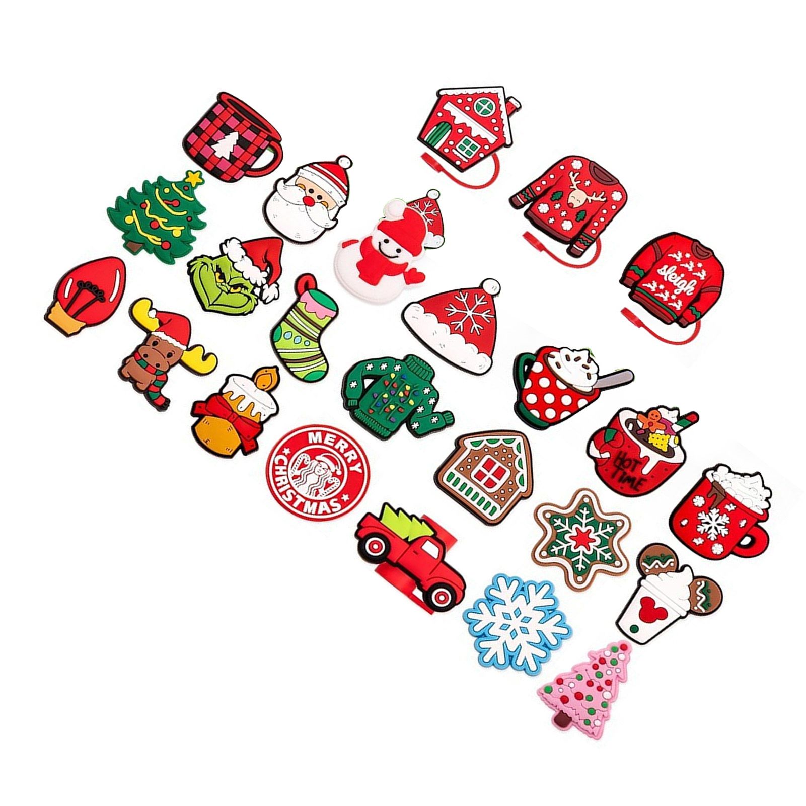 Advent Calendar 2024 Straw Toppers 24 Days of Surprises Xmas Calendars with view 4