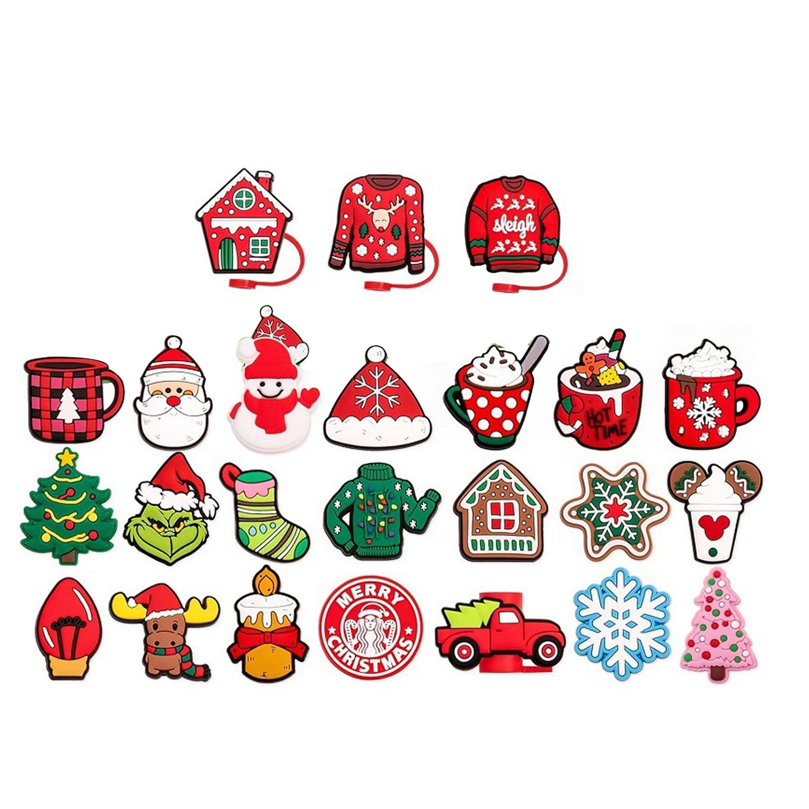 Advent Calendar 2024 Straw Toppers 24 Days of Surprises Xmas Calendars with view 8