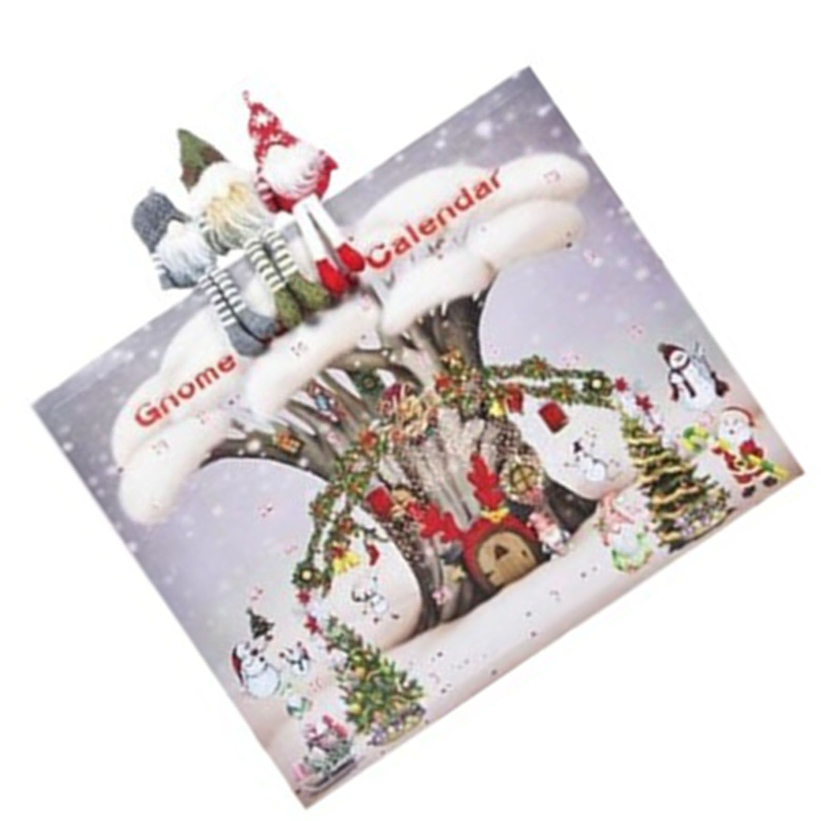 2024 Holiday Advent Calendar Dwarf Theme Countdown Calendar Ornament for Xmas