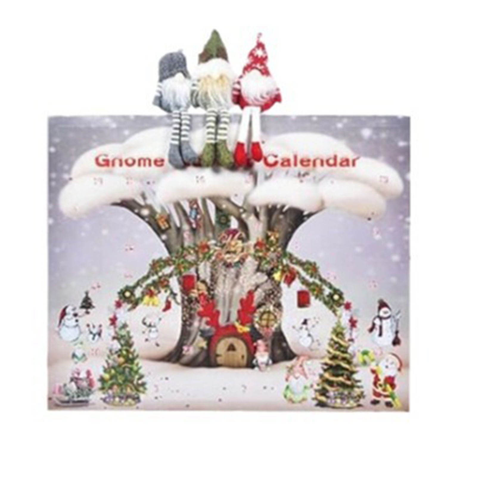 2024 Holiday Advent Calendar Dwarf Theme Countdown Calendar Ornament for Xmas view 3