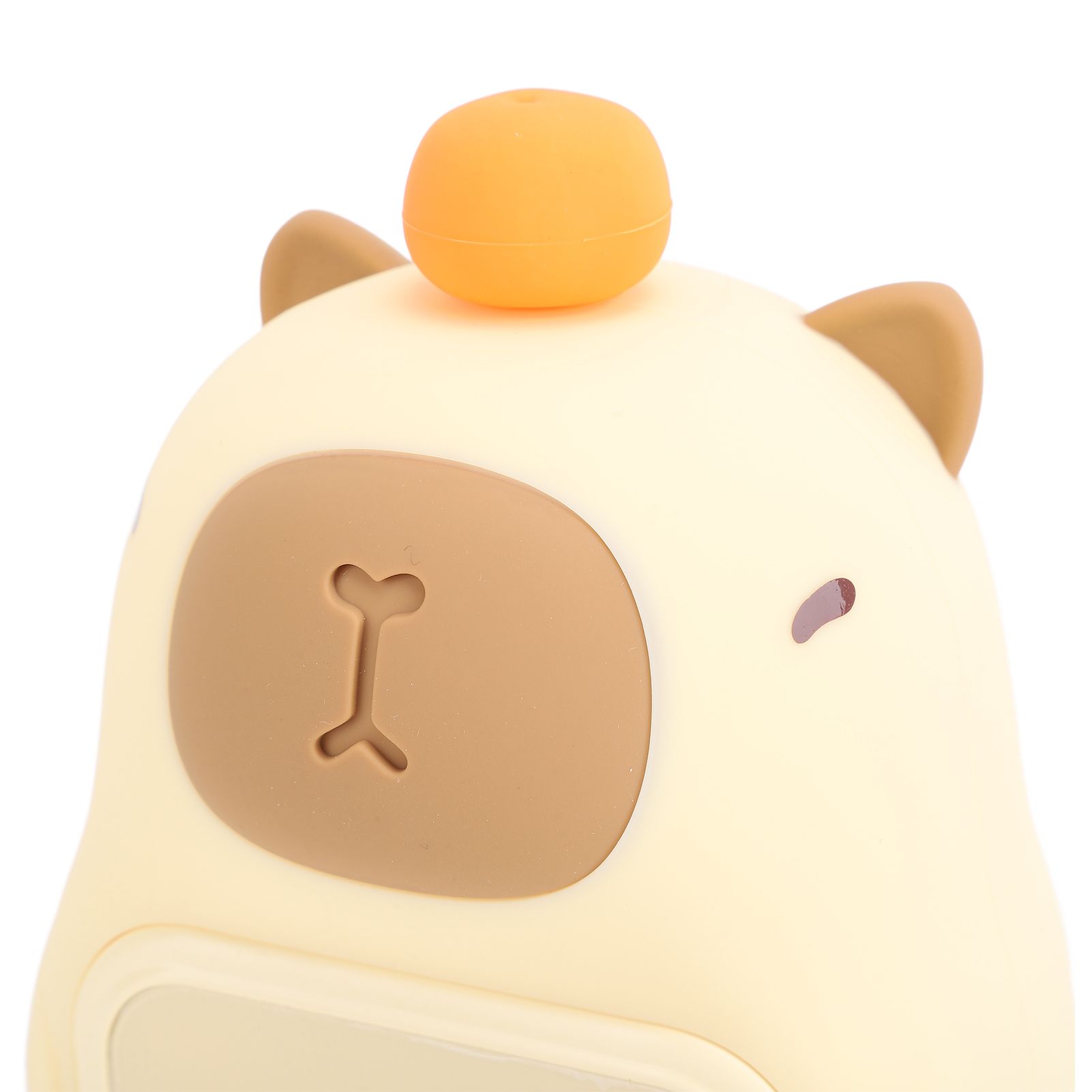 Kids Alarm Clock Night Light Integrated Cute Capybara Clock Dimming Night view 7