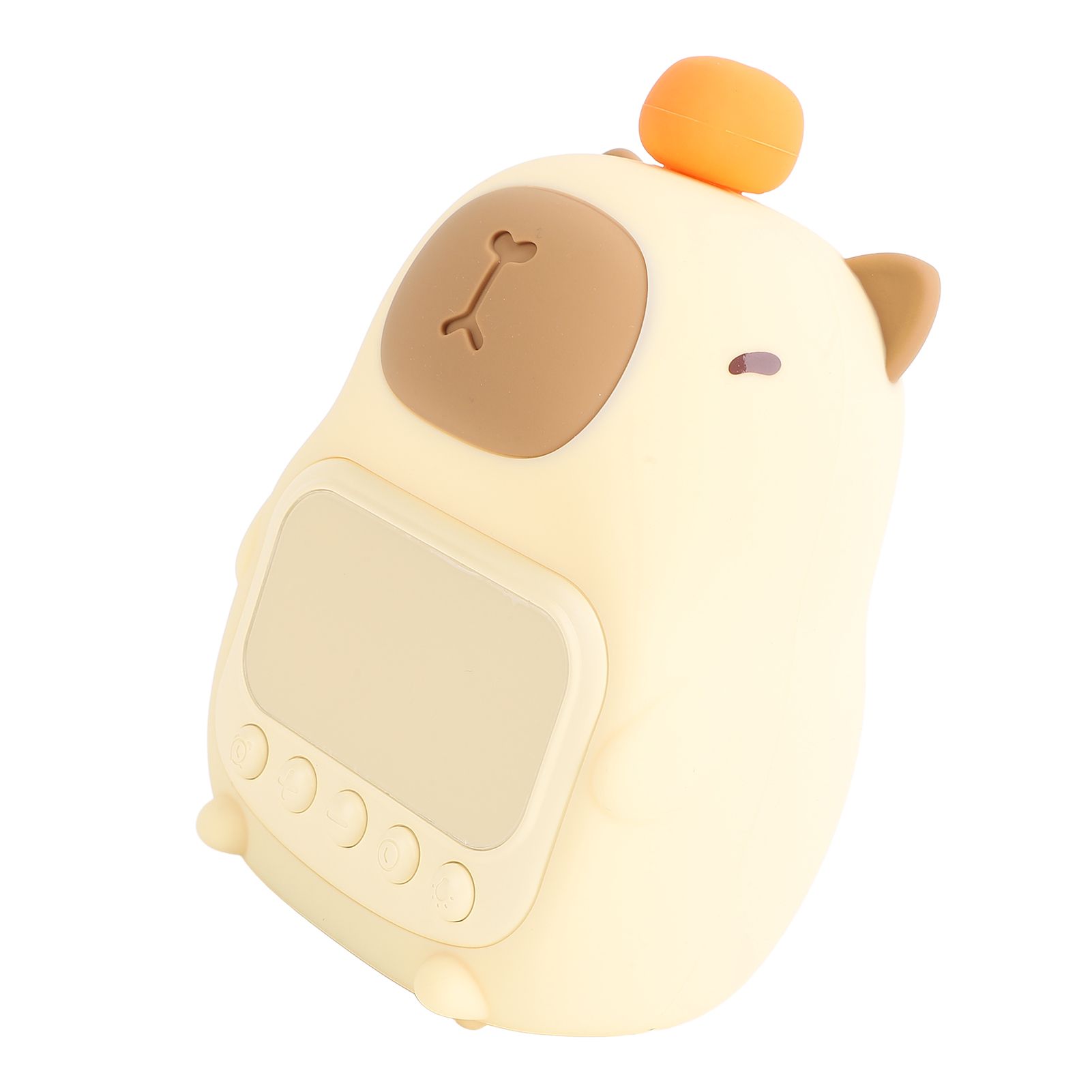 Kids Alarm Clock Night Light Integrated Cute Capybara Clock Dimming Night view 11