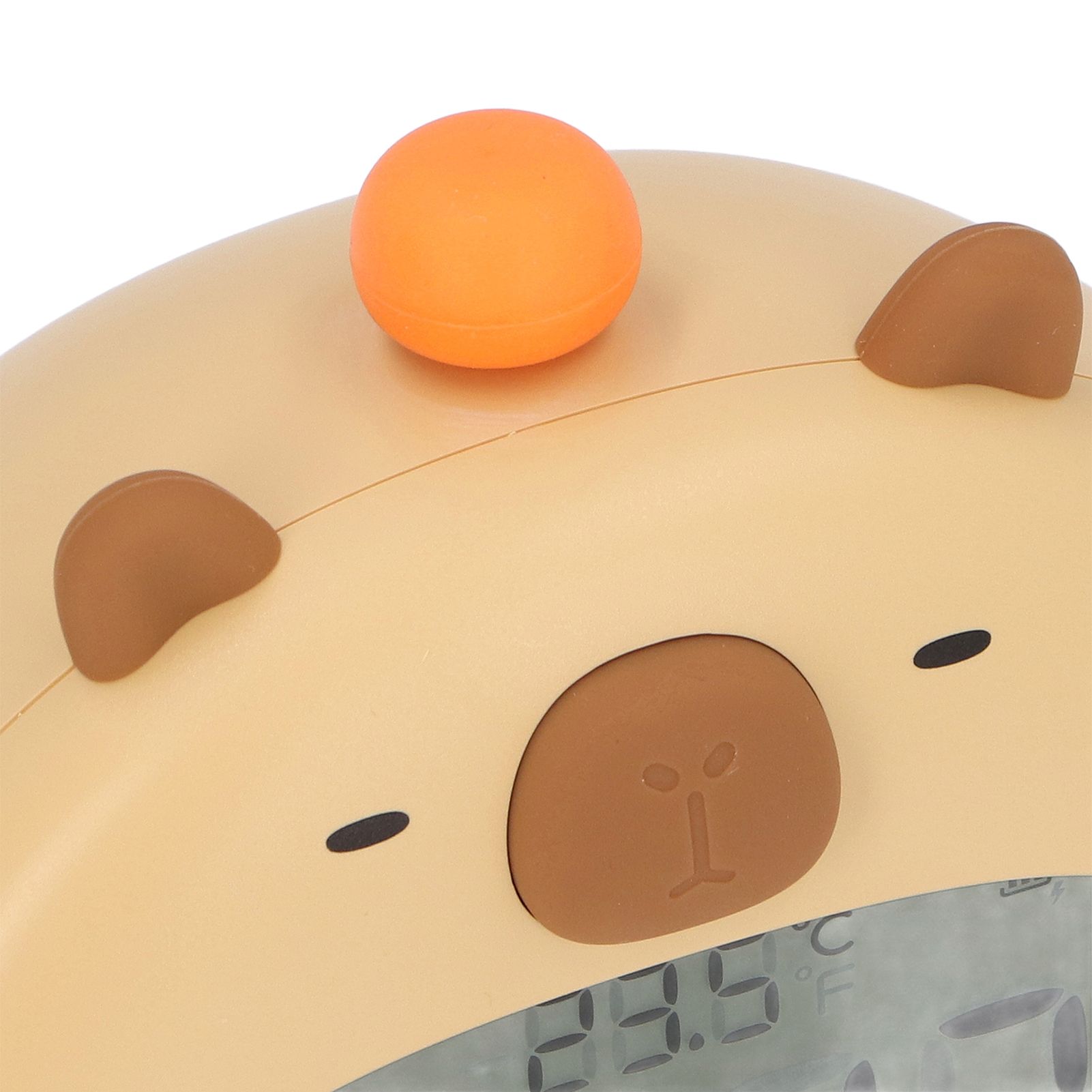 Capybara Alarm Clock with Night Light Snooze Countdown Multiple Ringtones view 5