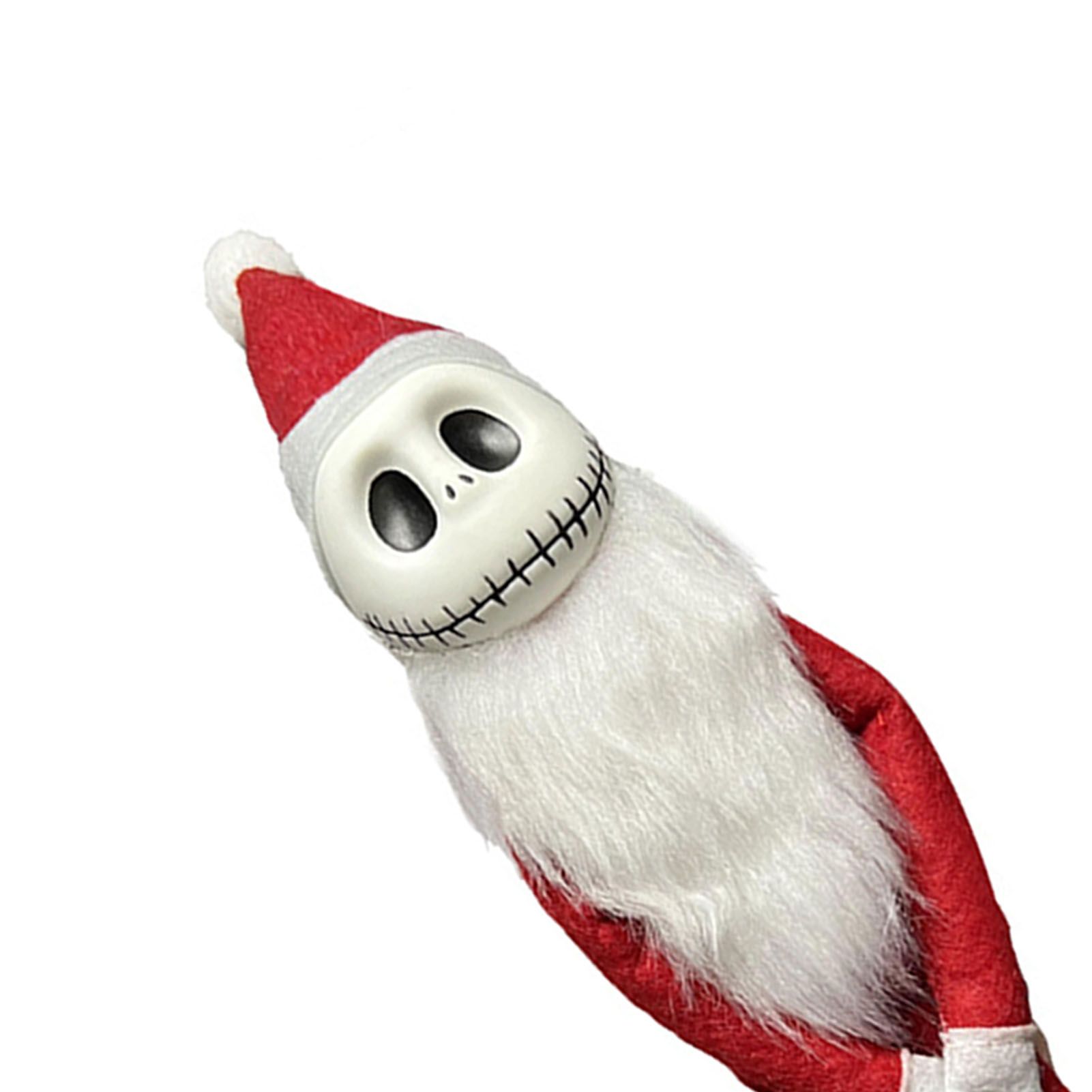 Xmas Skellington Plush Doll Cute Spooky Soft PVC Home Decor Lifelike Stuffed view 2