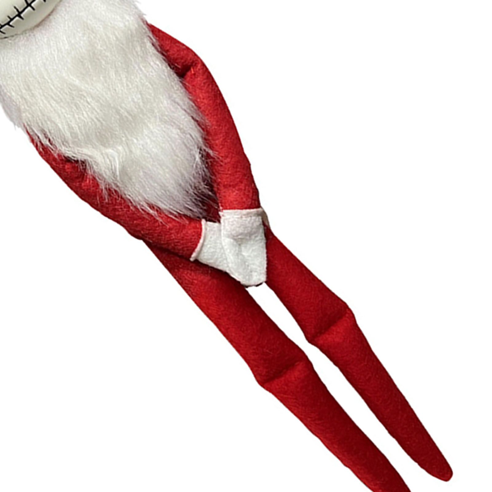 Xmas Skellington Plush Doll Cute Spooky Soft PVC Home Decor Lifelike Stuffed view 7