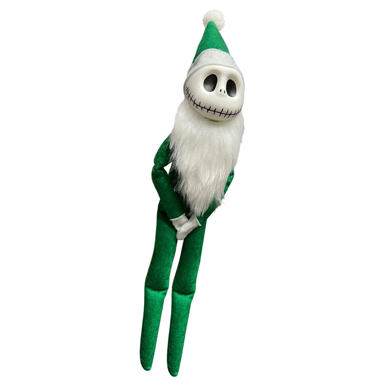 Xmas Skellington Plush Doll Cute Spooky Soft PVC Home Decor Lifelike Stuffed view 9