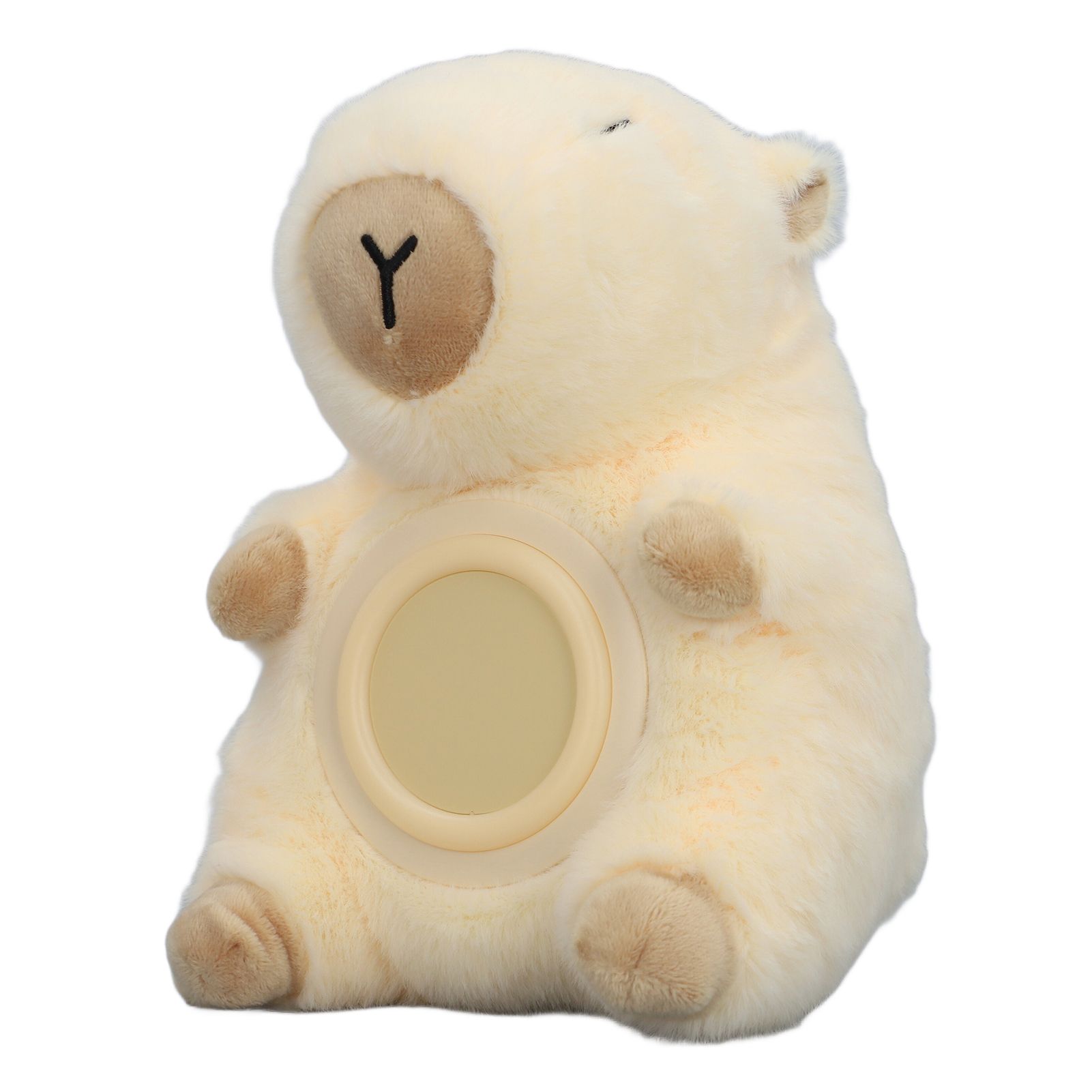 Alarm Clock with 4000K Warm Night Light Temperature Detect 2 Modes Quiet LED view 4