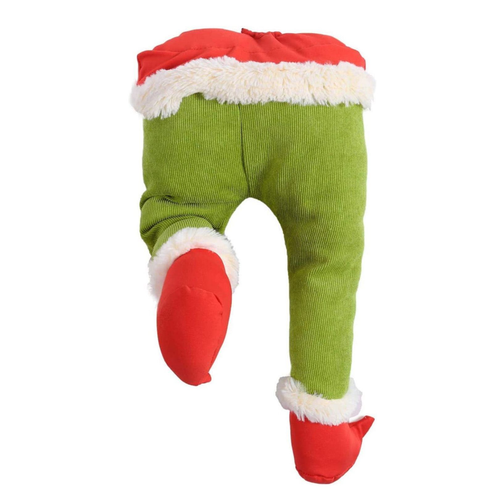 Xmas Fake Leg Stuffed Santa Leg Decoroation Xmas Decor for Homes Shopping view 3