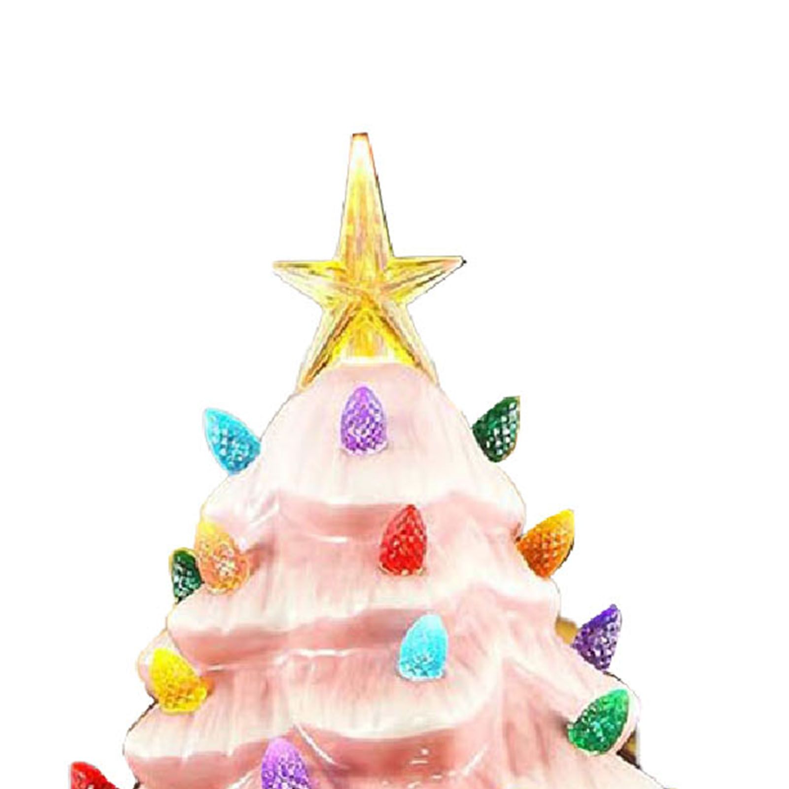 Xmas Tree Decoration Resin Exquisite Xmas Tree Figurine Statue Home Decor Gift view 2