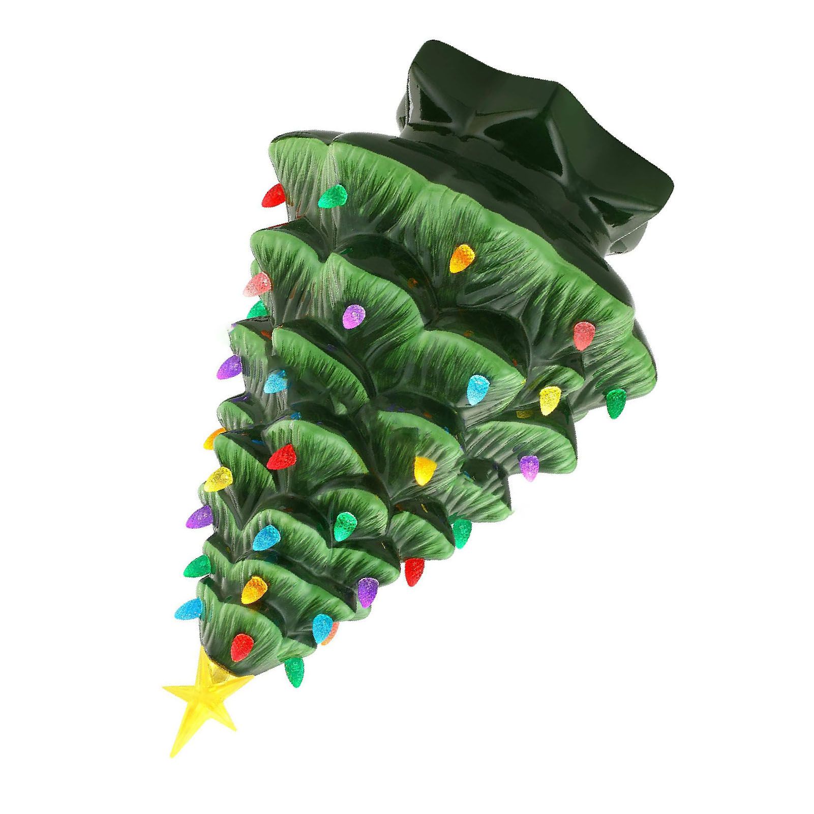 Xmas Tree Decoration Resin Exquisite Xmas Tree Figurine Statue Home Decor Gift view 3