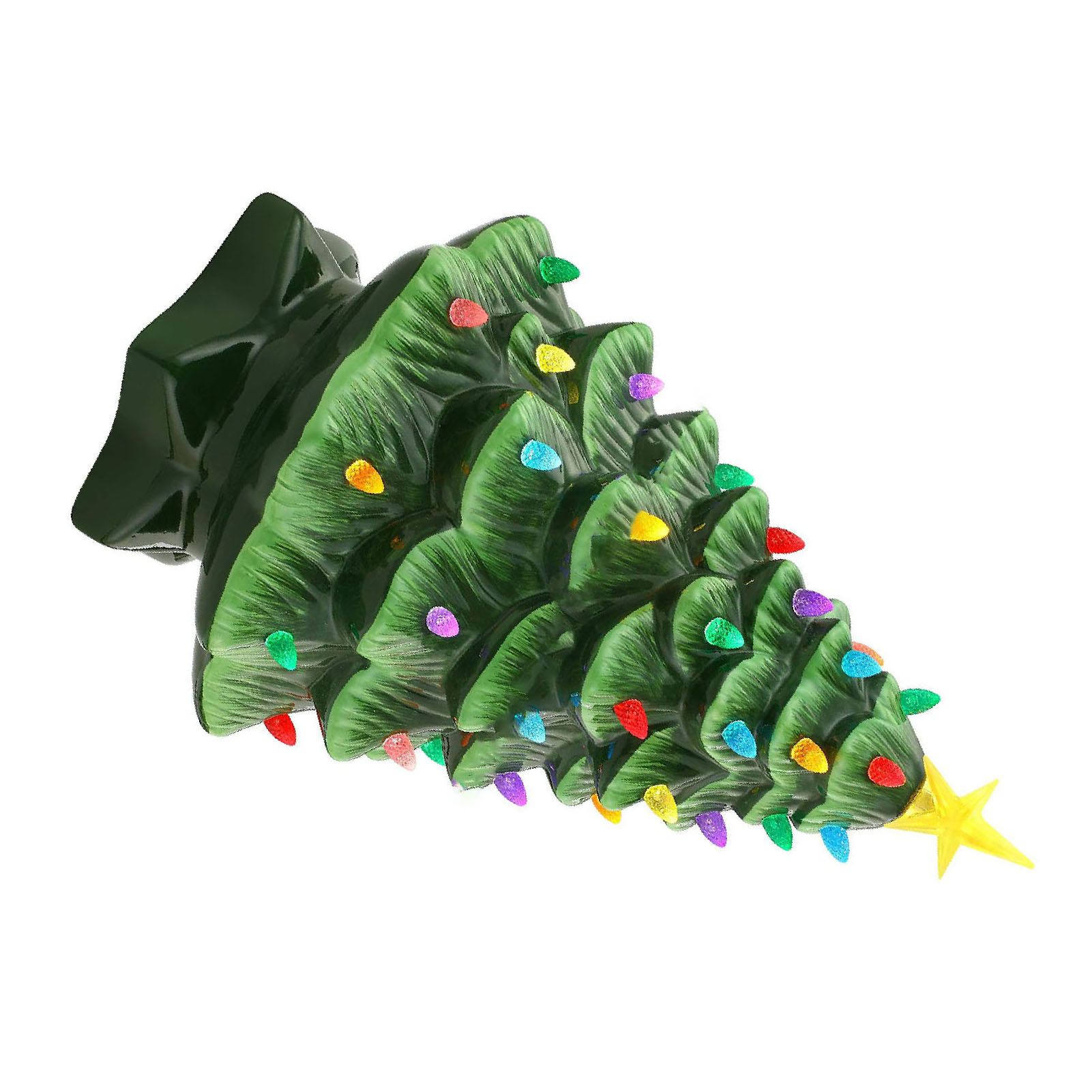 Xmas Tree Decoration Resin Exquisite Xmas Tree Figurine Statue Home Decor Gift view 4