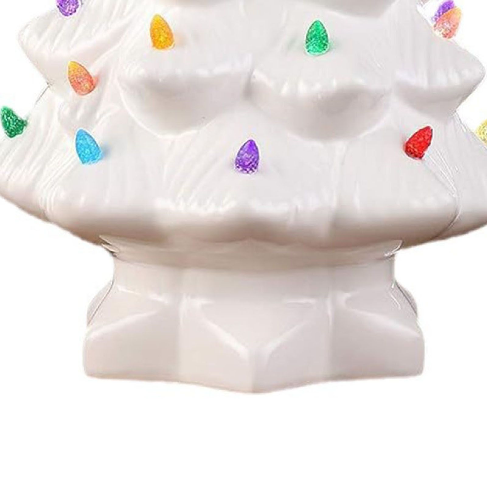 Xmas Tree Decoration Resin Exquisite Xmas Tree Figurine Statue Home Decor Gift view 2