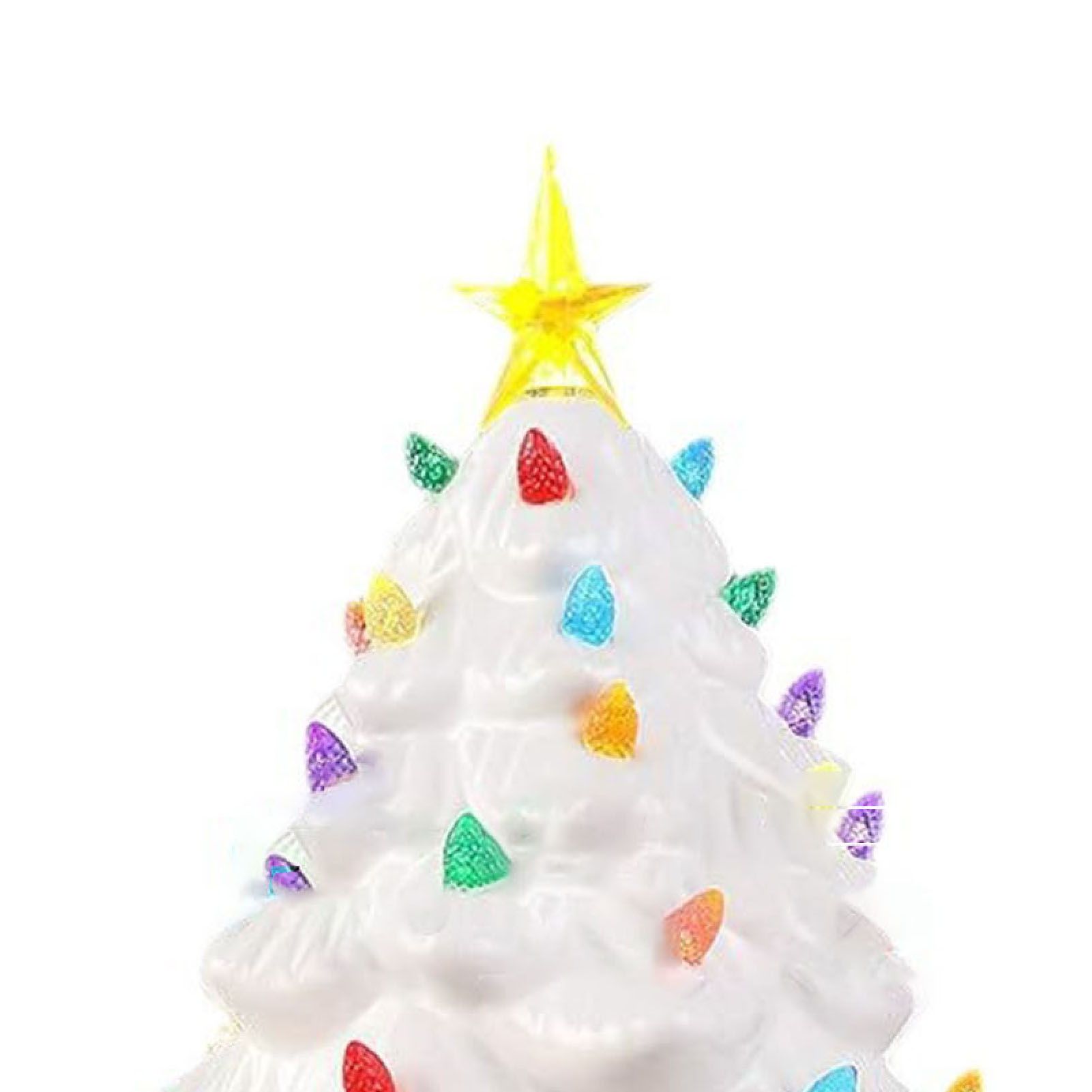 Xmas Tree Decoration Resin Exquisite Xmas Tree Figurine Statue Home Decor Gift view 7