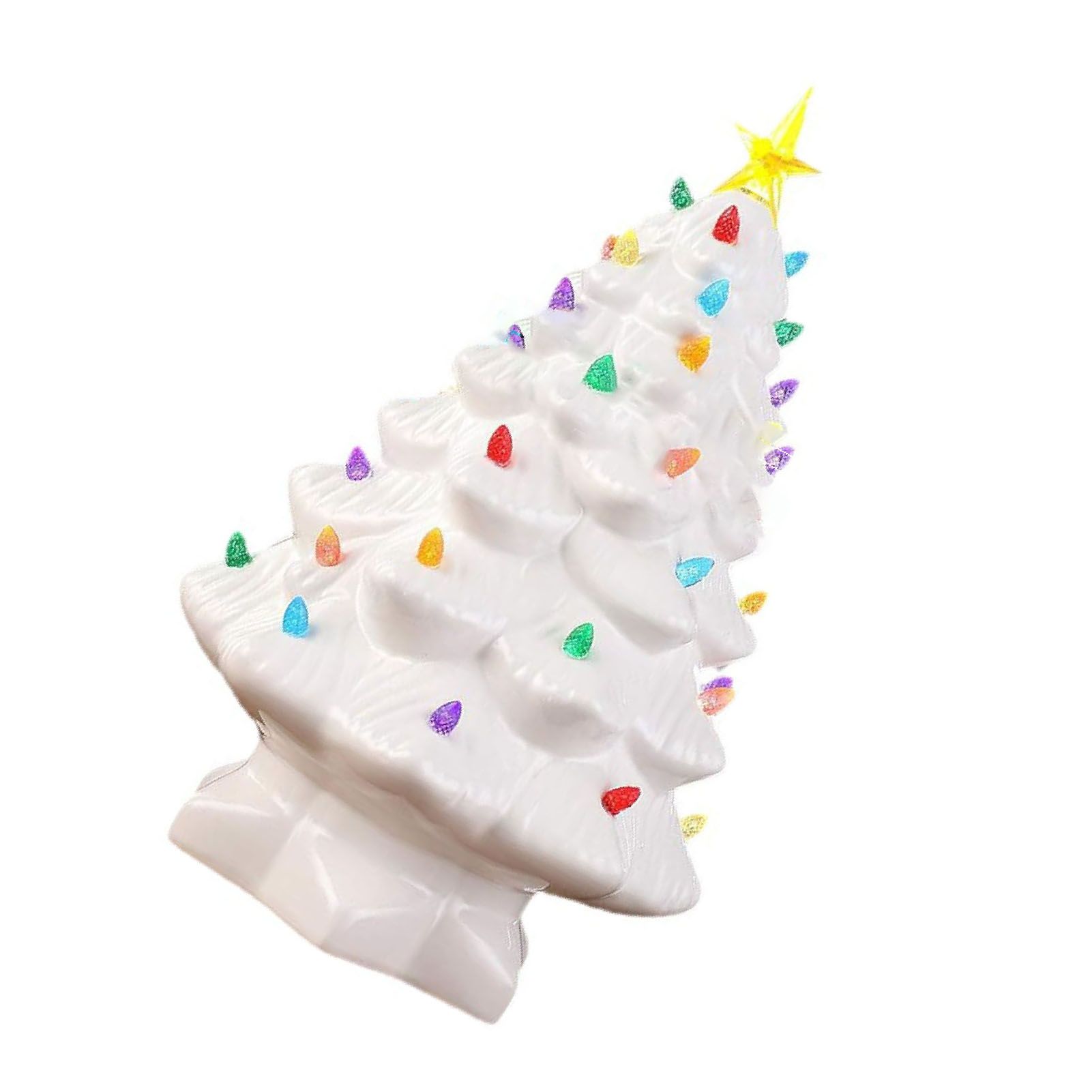 Xmas Tree Decoration Resin Exquisite Xmas Tree Figurine Statue Home Decor Gift view 8