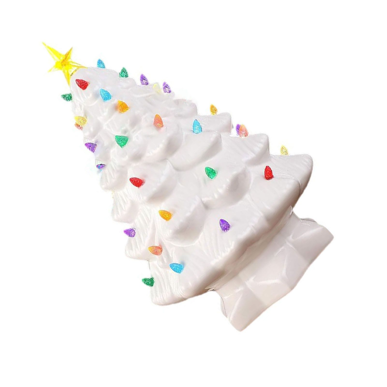 Xmas Tree Decoration Resin Exquisite Xmas Tree Figurine Statue Home Decor Gift view 9