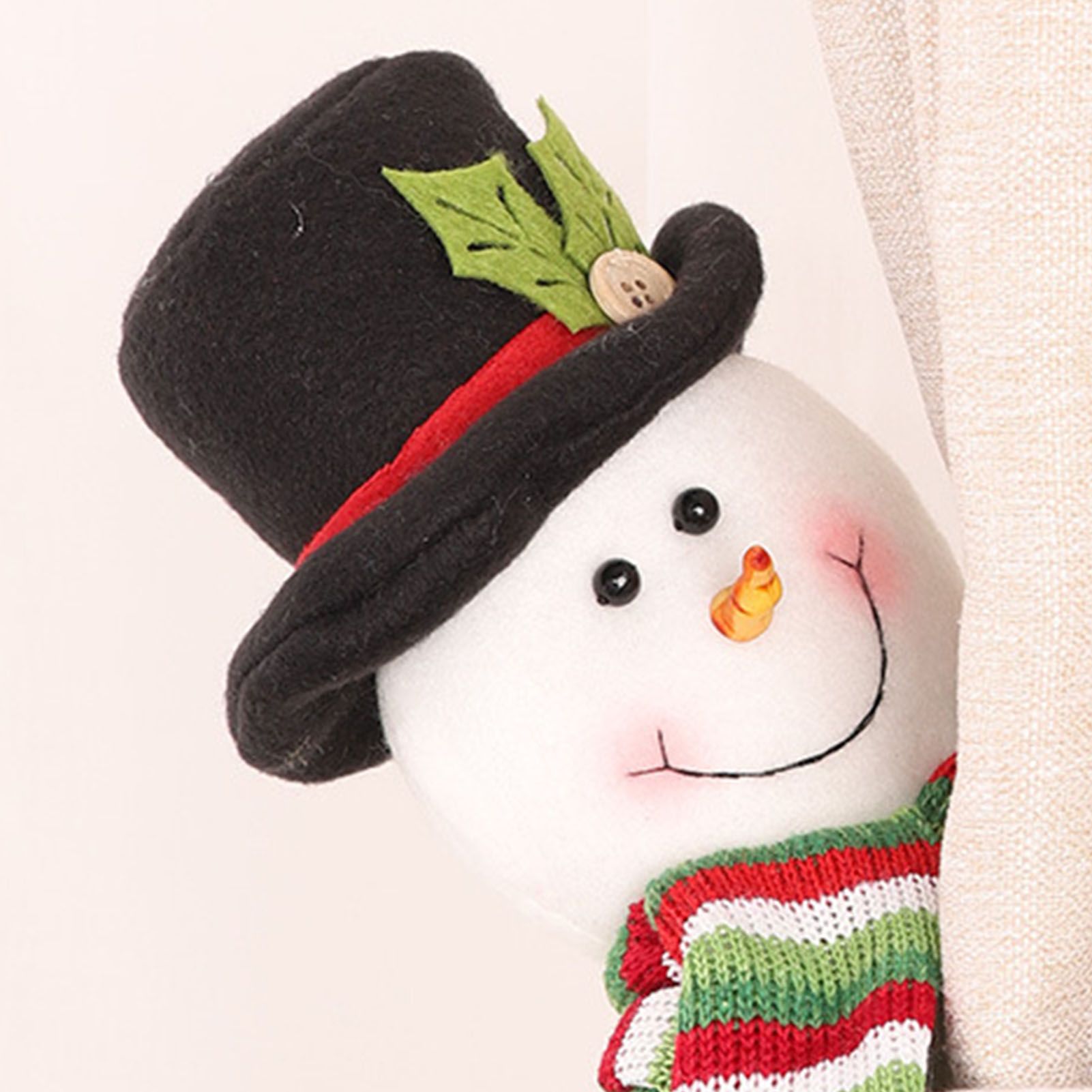 Cute Curtain Tiebacks Clip Decorative Cartoon Window Drapery Ties for Holiday view 2