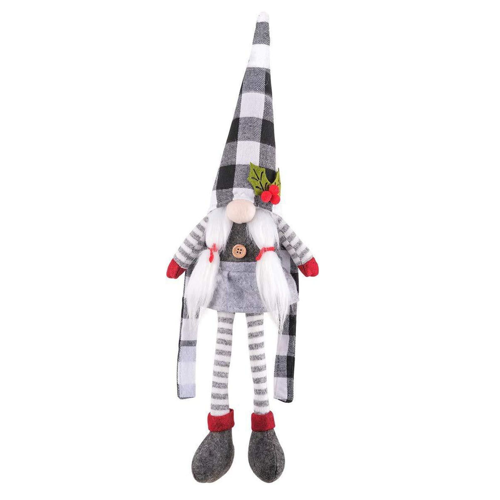 Xmas Curtain Tieback Decoration Cute Doll Buckle Holder Polyester Fiber view 3