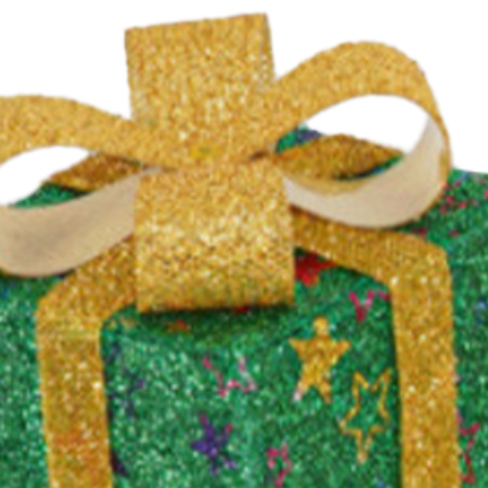 3PCS Light Up Present Boxes Folding 8 Blinking Mode Decorations Boxes Set with view 2