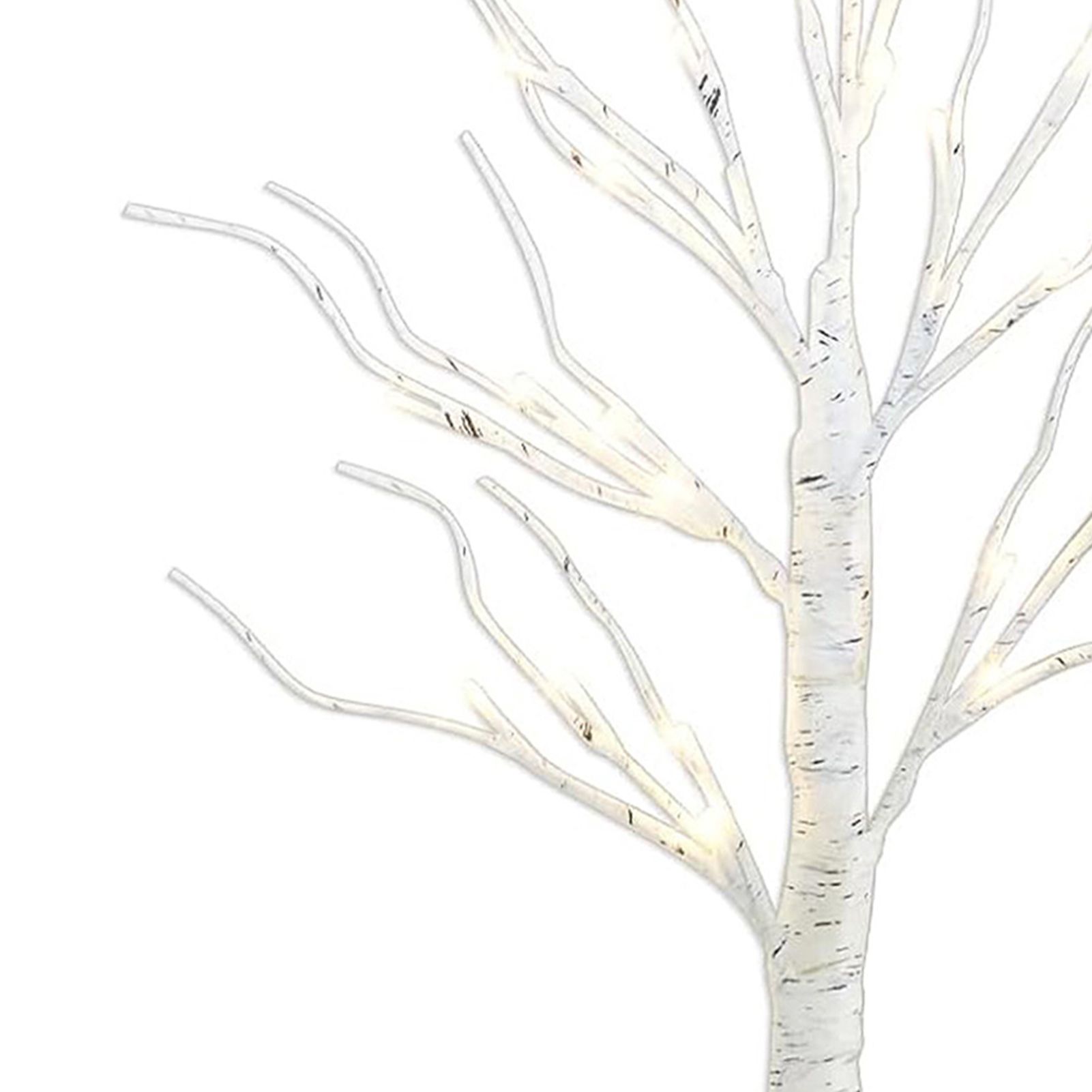 Artificial Birch Tree with LED Lights Tabletop Centerpiece Multipurpose Light view 5