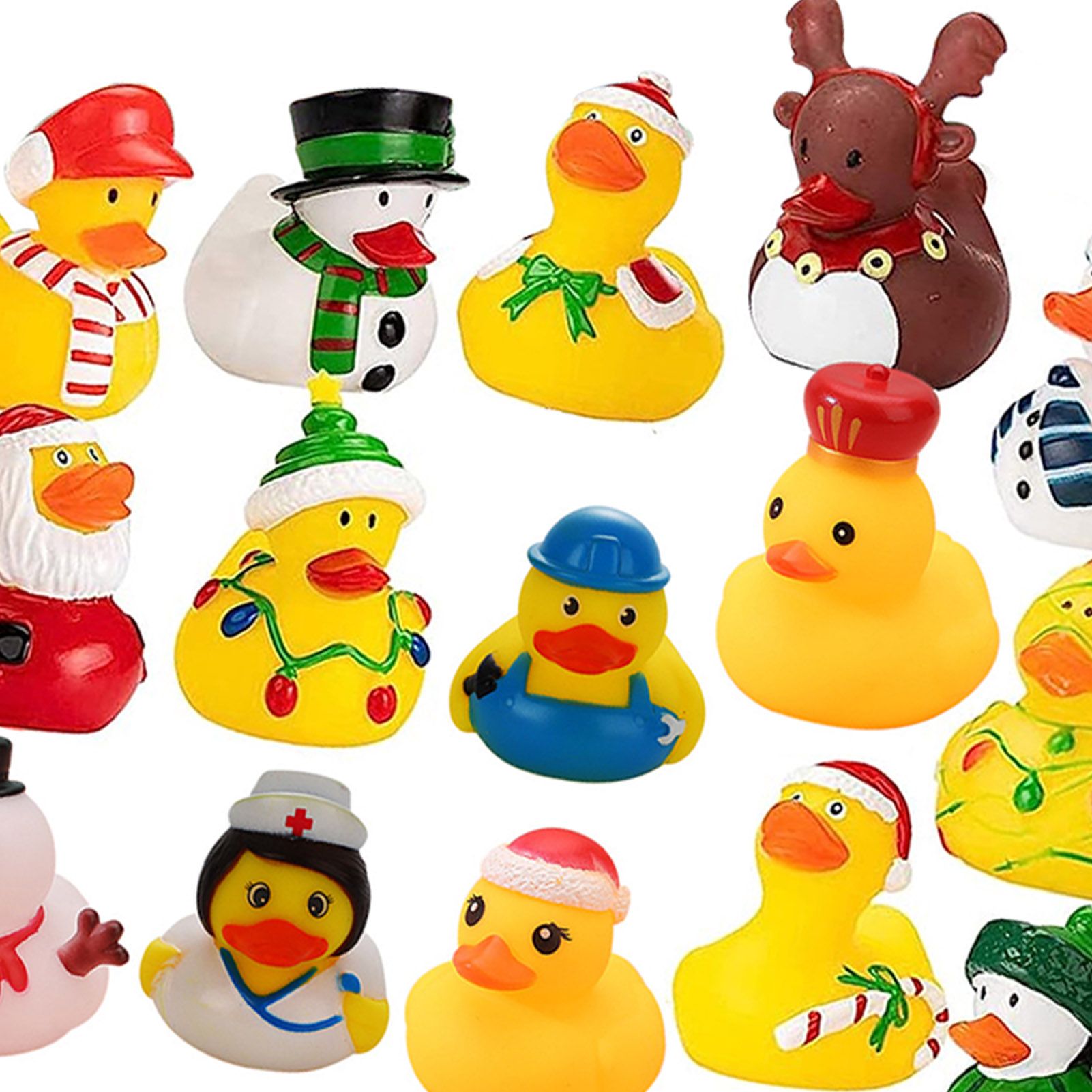 Xmas 24 Days Advent Calendar 24 Fun Ducks for Boys Girls Kids Toddlers Xmas view 5