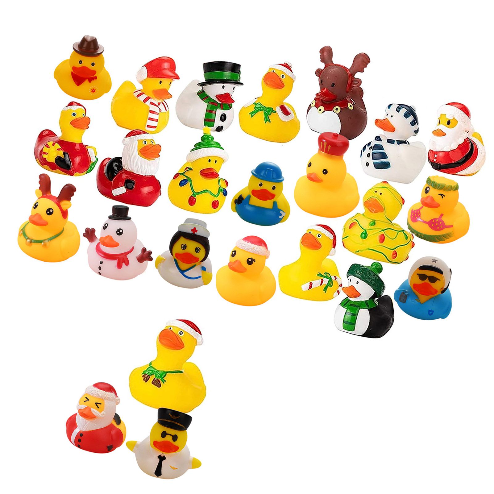 Xmas 24 Days Advent Calendar 24 Fun Ducks for Boys Girls Kids Toddlers Xmas view 8