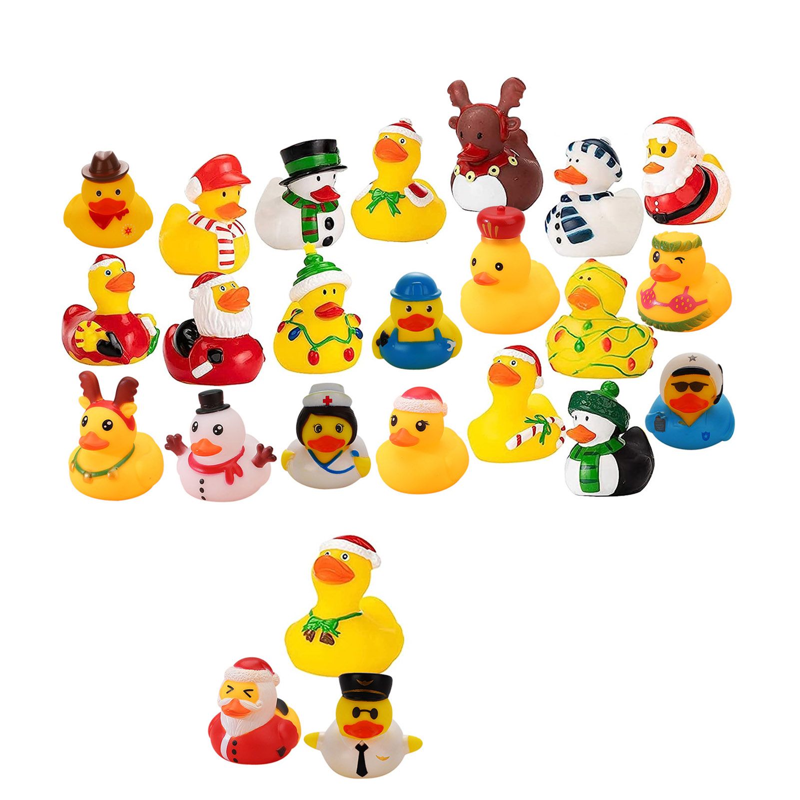 Xmas 24 Days Advent Calendar 24 Fun Ducks for Boys Girls Kids Toddlers Xmas view 9