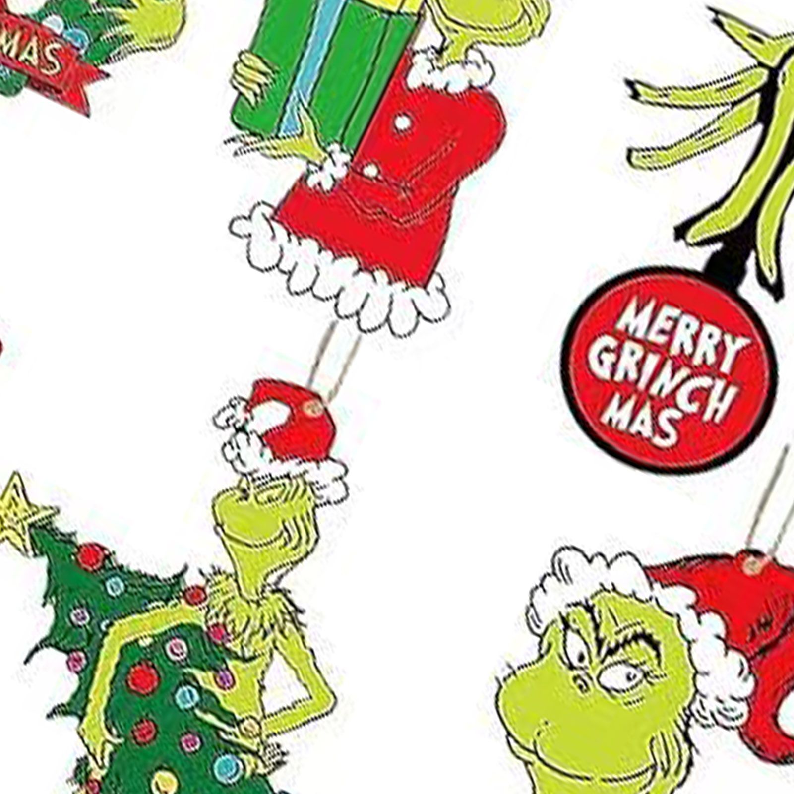 24pcs Xmas Tree Green Monster Ornaments Unique Handmade Wooden Green Monster view 5