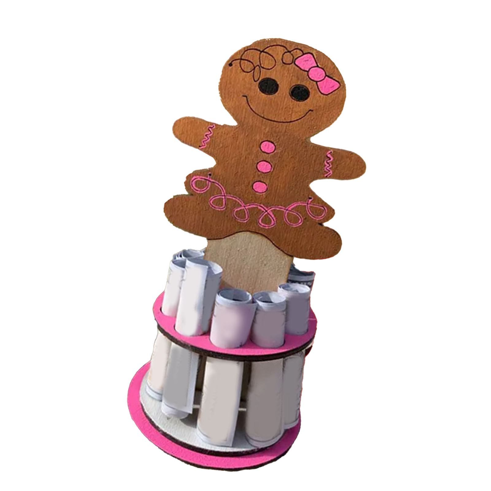 Xmas Money Holder Festive Interesting Wooden Cash Holder Ornament for Holiday view 6